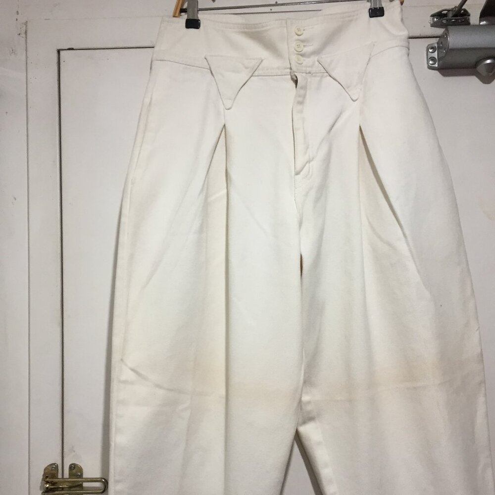 VINTAGE CHEMIN DE FER DENIM HIGH RISE JEANS SIZE 32
